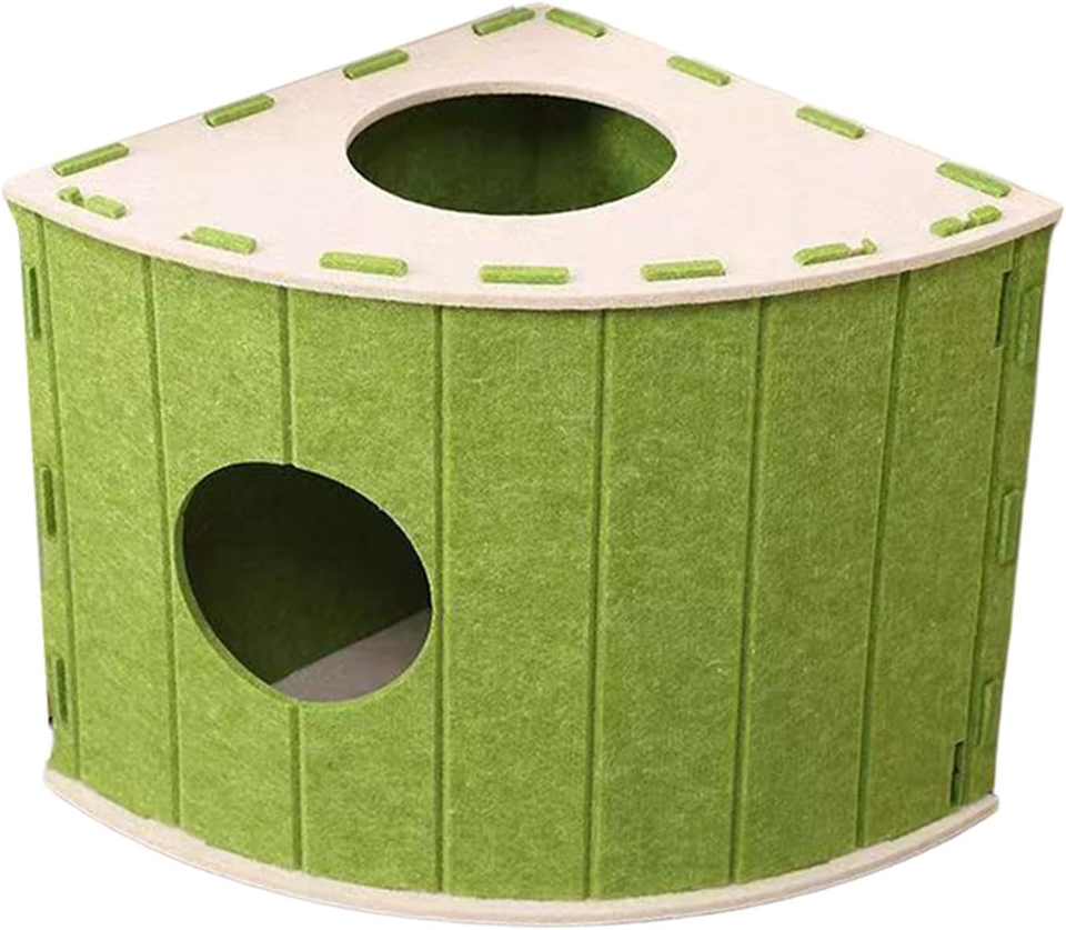 Premium Eco-Friendly PET Felt Cat Cave - Removable & Washable Designer Pet House - B2B Wholesale
