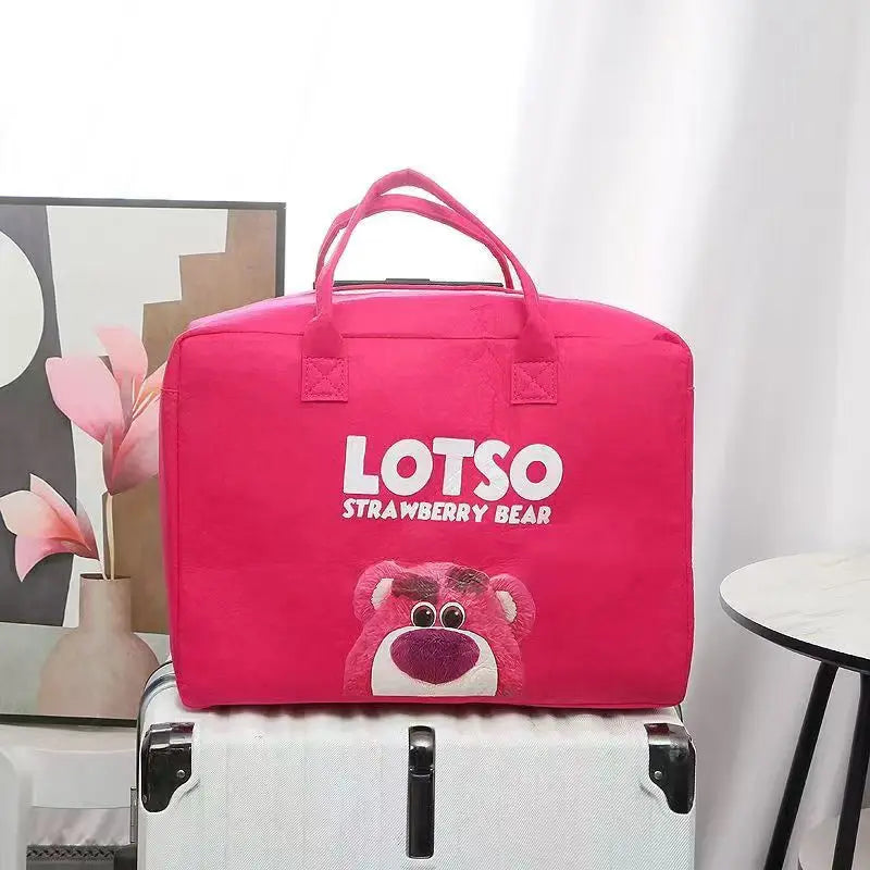 Industrial-Grade Large Capacity Felt Travel Duffel - Durable 3mm Polyester Fiber Bag